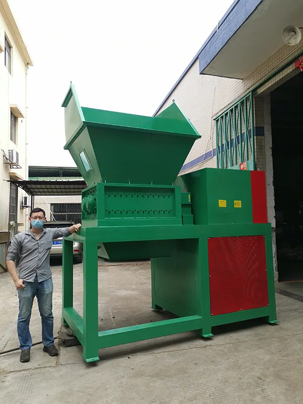 double shaft shredder