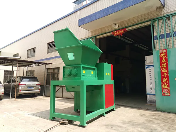 double shaft shredder