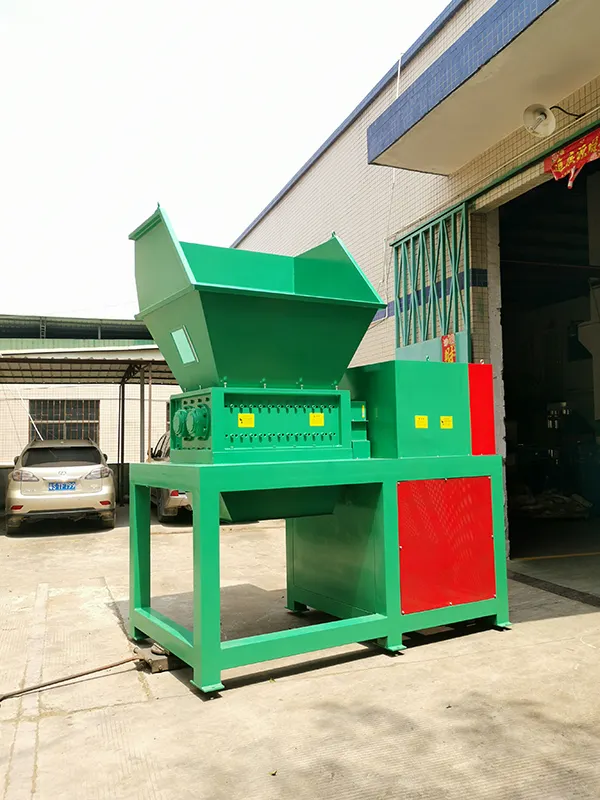 double shaft shredder
