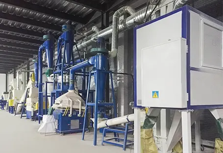PCB circuit board recycling production line Waste wire and cable recycling production line
