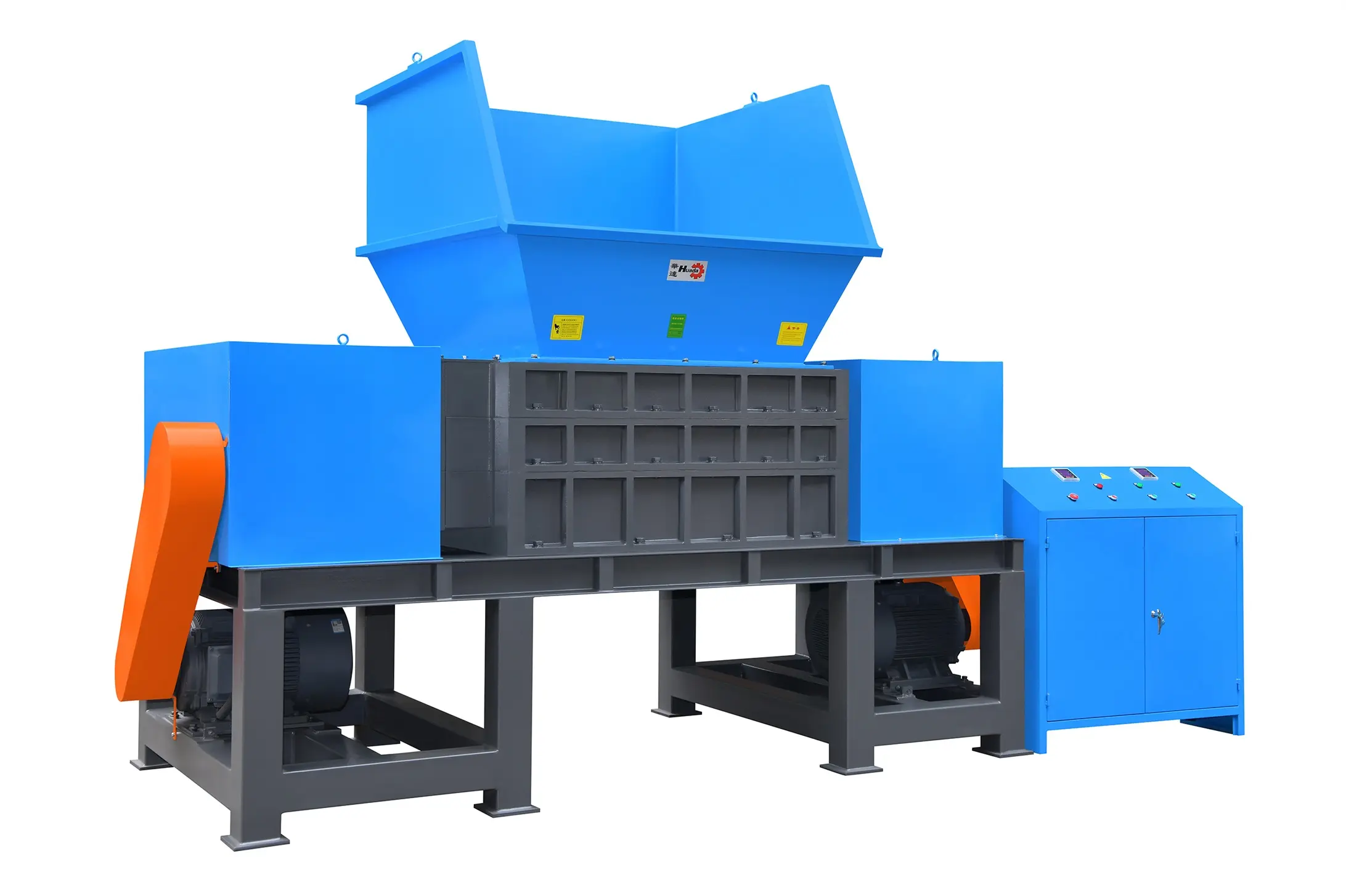 Four axis shredder